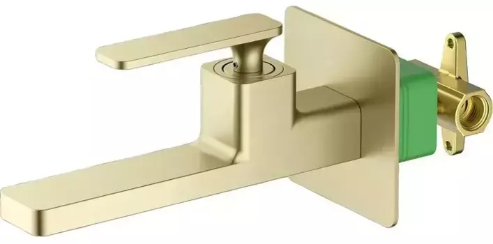 Смеситель для раковины «Timo» Torne 4372/17SM матовое золото