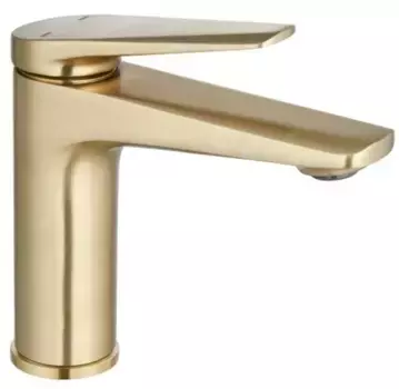 Смеситель для раковины «Tokito» Kin TOK-KIN-1011 брашированное золото