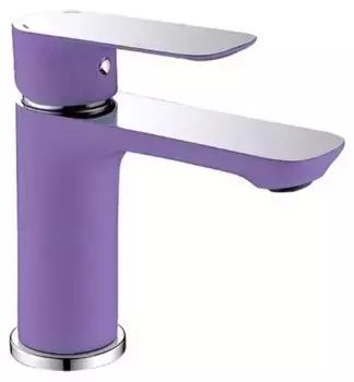 Смеситель для раковины «Triton» Панама 14801Z фиолетовый/хром