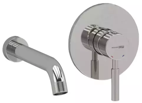 Смеситель для раковины «WasserKRAFT» A41513 хром