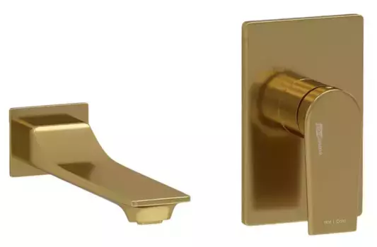 Смеситель для раковины «WasserKRAFT» A55543 матовое золото