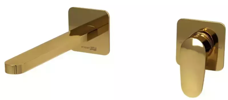 Смеситель для раковины «WasserKRAFT» Neckar A2151.279 золото