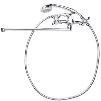 Смеситель для ванны «Agger» Retro A1921100 хром