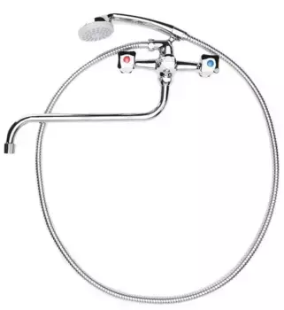 Смеситель для ванны «Agger» Retro-S A1822200 хром