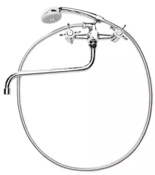 Смеситель для ванны «Agger» Retro-X A1722200 хром