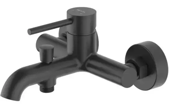 Смеситель для ванны «Акватек» Европа AQ1340MB черный матовый