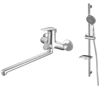 Смеситель для ванны «Акватек» Вега AQ1033CR хром