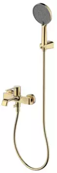 Смеситель для ванны «AQUAme» Asti AQM6412BG шлифованное золото