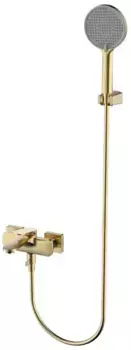 Смеситель для ванны «AQUAme» Imola AQM6712BG шлифованное золото