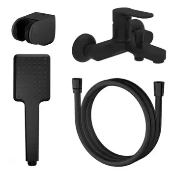 Смеситель для ванны «Azario» Elvis AZ-WWK238155PA чёрный