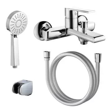 Смеситель для ванны «Azario» Faro AZPS23459C хром