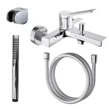 Смеситель для ванны «Azario» Vise AZ-VSA238330C хром