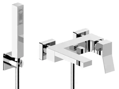 Смеситель для ванны «Bossini» Aki Z00725.030 хром