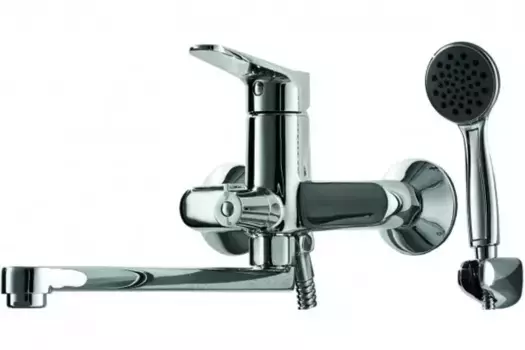 Смеситель для ванны «Bravat» Eco F6111147C-LB хром