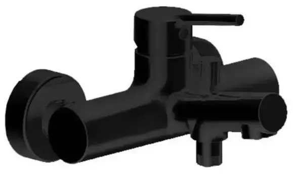 Смеситель для ванны «Bravat» Palace F6172217BM-01-RUS чёрный матовый