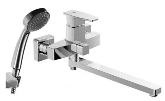 Смеситель для ванны «Bravat» Riffle F672106CLB хром