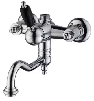 Смеситель для ванны «Caprigo» Adria Uno Black Edition 02B-519-crm хром