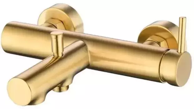 Смеситель для ванны «Caprigo» Don 53-011-BRG матовое золото