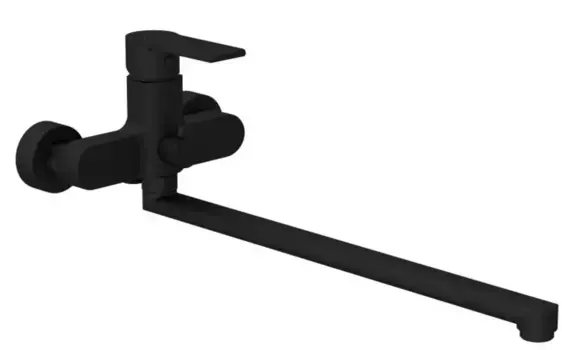 Смеситель для ванны «Cersanit» Brasko Black 64092 чёрный