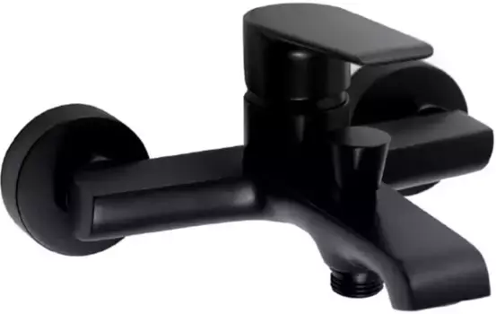 Смеситель для ванны «Cezares» NAUTIC-VM-NOP чёрный матовый