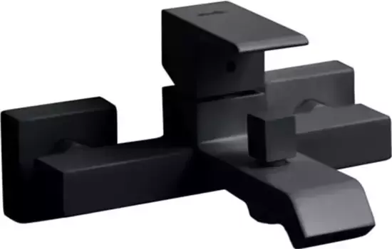 Смеситель для ванны «Cezares» PORTA-VM-NOP чёрный матовый