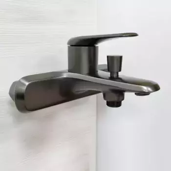 Смеситель для ванны «Comforty» FE074E-CGT графит