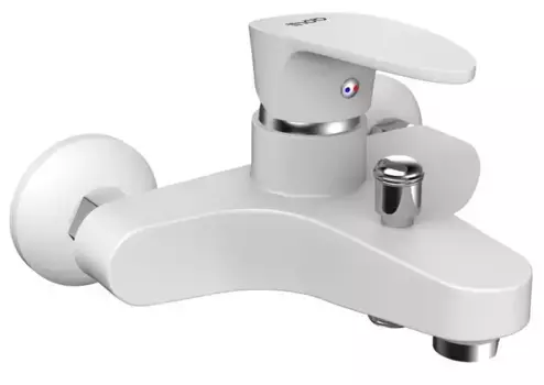 Смеситель для ванны «Dorff» Alpha D9010000WH белый