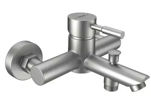 Смеситель для ванны «Dorff» Logic new D3010000SS матовый хром