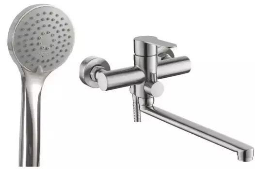 Смеситель для ванны «ESKO» Ovando NDO31 матовый никель