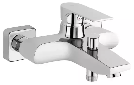 Смеситель для ванны «Ferro» Algeo Square BAQ1 хром