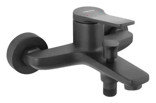 Смеситель для ванны «Ferro» Stratos BSC1BL чёрный матовый