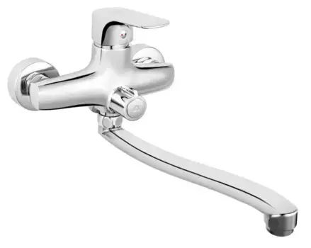 Смеситель для ванны «Ferro» Tiga VerdeLine BTG5A хром