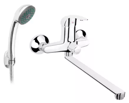 Смеситель для ванны «Ferro» Vasto BVA55A хром