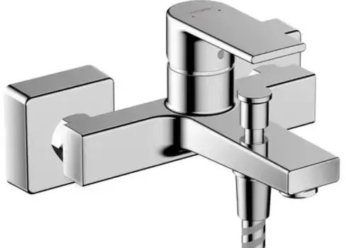 Смеситель для ванны «Hansgrohe» Vernis Shape 71453000 хром