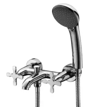 Смеситель для ванны «Lemark» Duetto LM5712C хром