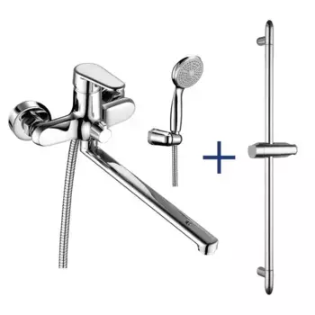 Смеситель для ванны «Lemark» Point LM0379C хром