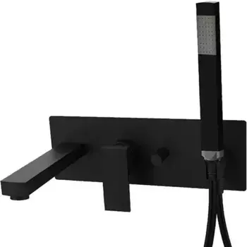 Смеситель для ванны «Paffoni» Elle EL001NO чёрный матовый