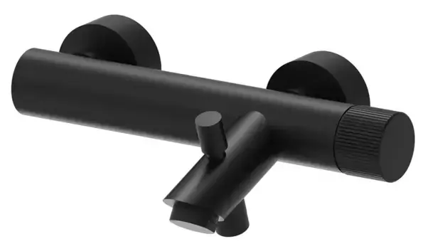 Смеситель для ванны «Paffoni» Jo JO022NO чёрный матовый