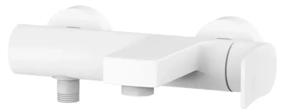 Смеситель для ванны «Paffoni» Tilt TI022BO белый матовый