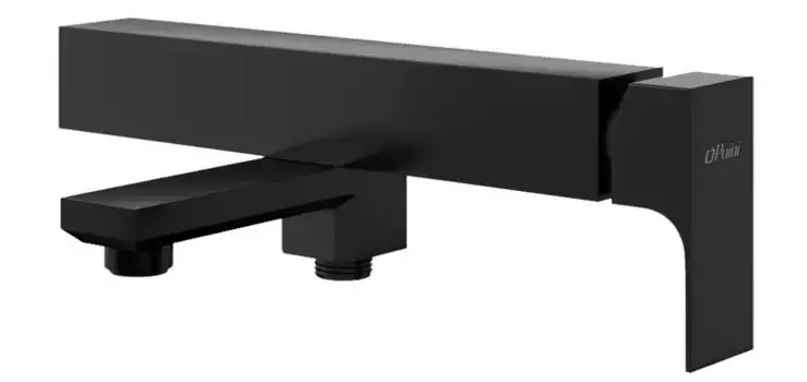 Смеситель для ванны «Paini» Grazia 21PZ111 чёрный матовый