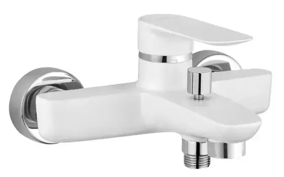 Смеситель для ванны «Paini» Nove 09BY111LMKM белый/хром