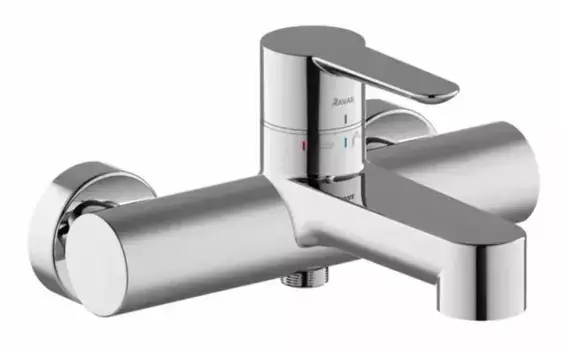 Смеситель для ванны «Ravak» Puri PU 022.00/15 хром