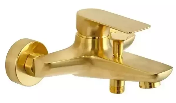 Смеситель для ванны «Remer» Infinity I05BG матовое золото