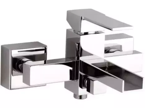 Смеситель для ванны «Remer» Qubica Cascata QC05 хром