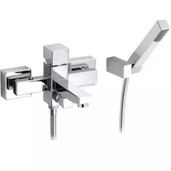 Смеситель для ванны «Remer» Square S02 хром