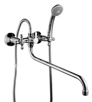 Смеситель для ванны «Rossinka» H02-84 хром