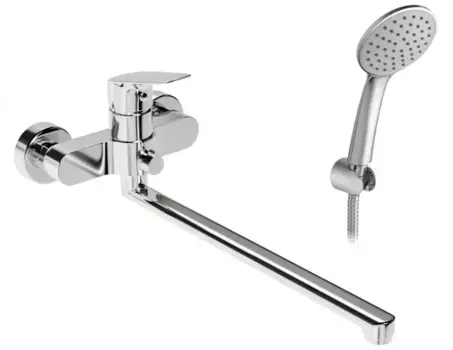 Смеситель для ванны с душем «Santek» Таос WH5A12009C001 хром