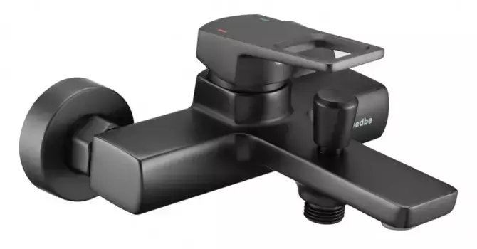 Смеситель для ванны «Swedbe» Kronos 2030B чёрный матовый