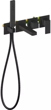 Смеситель для ванны «Timo» Selene 2014/03YSM чёрный матовый