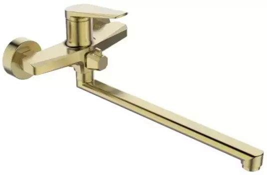 Смеситель для ванны «Tokito» Kin TOK-KIN-1015 брашированное золото